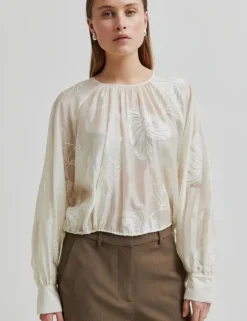 Second Female Veria Bluse - Creme