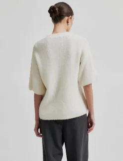 Second Female Wanda O-Neck Strik - Sugar